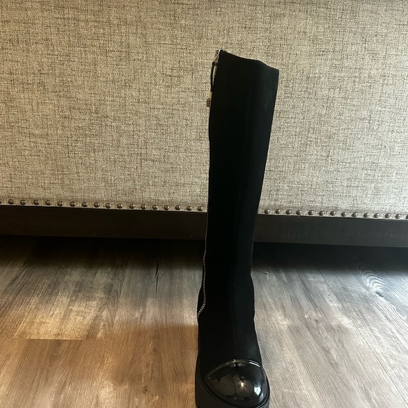 Giuseppe Zanotti Black Over the Knee Boots Elegant Style - Picture 2 of 4